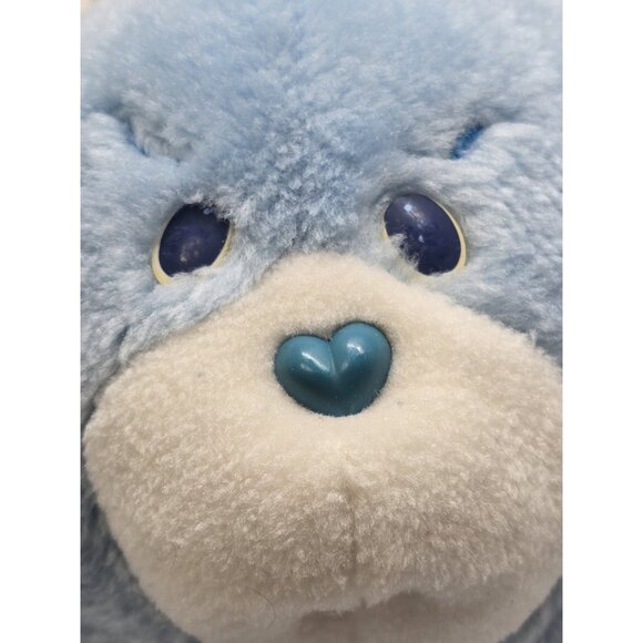 1983 Vintage Care Bears GRUMPY BEAR Plush Kenner 13" Stuffed Animal - Picture 4 of 15